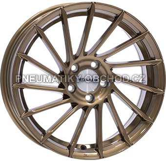 Alu kola MONACO WHEELS TURBINE, 18x8 5x112 ET45, bronzová