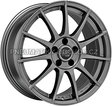 Alu kola OZ MSW85, 17x8 5x112 ET35, šedivá matná