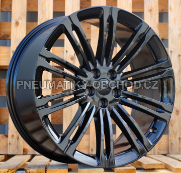 Alu kola Racing Line 3S1066, 22x9.5 5x120 ET42.5, černá lesklá (zátěžová)