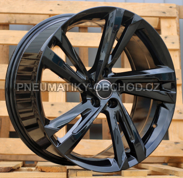 Alu kola Racing Line A5891, 20x8.5 5x112 ET38, černá lesklá