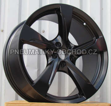 Alu kola Racing Line B1290, 19x8.5 5x108 ET40, černá matná