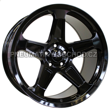 Alu kola Racing Line B1393, 20x10.5 5x115 ET25, černá lesklá