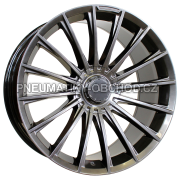 Alu kola Racing Line B1499, 19x9.5 5x112 ET35, Titanová metalíza