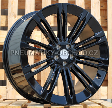 Alu kola Racing Line B1808, 19x8.5 5x108 ET45, černá lesklá