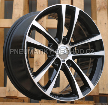 Alu kola Racing Line B5229, 18x8 5x120 ET34, černá + leštění