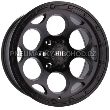 Alu kola Racing Line B5748, 17x9 6x139.7 ET-10, černá matná