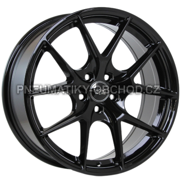 Alu kola Racing Line B5796, 17x7.5 5x108 ET40, černá lesklá