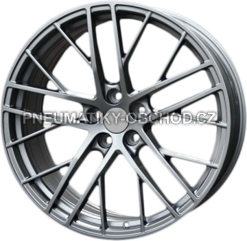 Alu kola Racing Line BK998, 20x9 5x112 ET26, šedivá + leštění