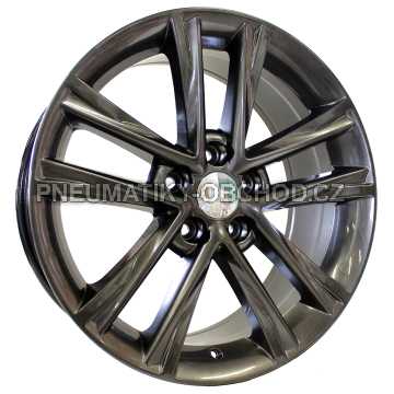 Alu kola Racing Line BY298, 19x7.5 5x114.3 ET33, černá metalíza