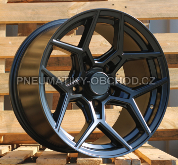 Alu kola Racing Line D1446, 17x9 5x127 ET, černá matná