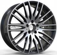 Alu kola Racing Line FBX244, 19x8 5x112 ET32.5, černá + leštění (zátěžová)