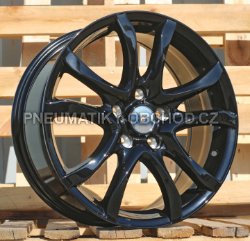 Alu kola Racing Line FR559, 17x7 5x114.3 ET50, černá lesklá