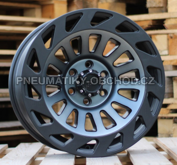 Alu kola Racing Line H1006, 17x9 6x120 ET20, černá matná