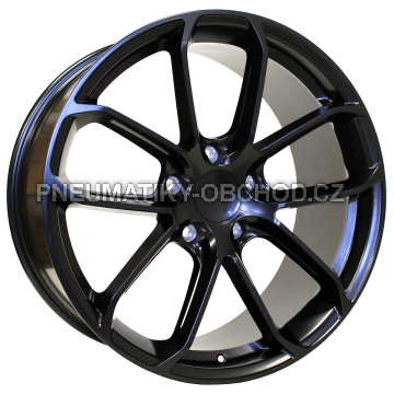 Alu kola Racing Line H5084, 22x10 5x130 ET48, černá matná (zátěžová)