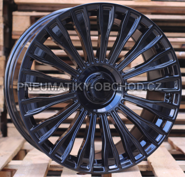 Alu kola Racing Line I0313, 20x8.5 5x112 ET35, černá lesklá (zátěžová)