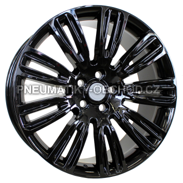 Alu kola Racing Line XE136, 20x8.5 5x108 ET45, černá lesklá