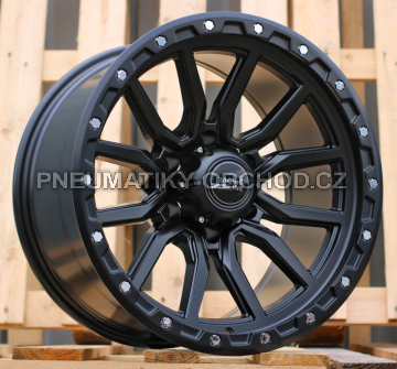 Alu kola Racing Line Y0156, 18x10 6x139.7 ET18, černá matná