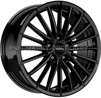 Alu kola RONAL R68, 18x8 5x112 ET50, černá lesklá (zátěžová)