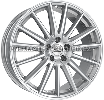 Alu kola CMS C23, 18x9 5x112 ET30, stříbrná (zátěžová)