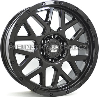 Alu kola DIESEL VEGAS, 20x9.5 6x139.7 ET35, černá lesklá (zátěžová)