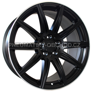 Alu kola Racing Line B1061, 19x9.5 5x112 ET43, černá + leštění