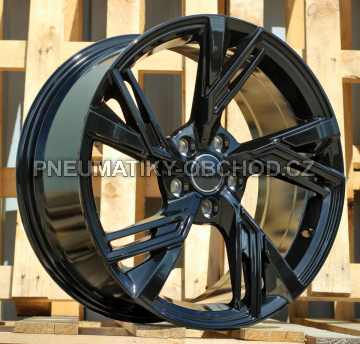 Alu kola Racing Line B1571, 18x8 5x112 ET39, černá lesklá