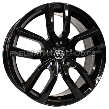 Alu kola Racing Line B5883, 16x6.5 5x112 ET42, černá lesklá